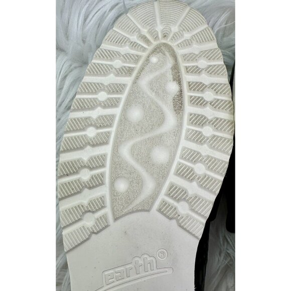 EARTH Loafer Women’s Size 9.5 Black Flat‎ Shoe Masio Leather Perforated Slip On - Picture 11 of 16